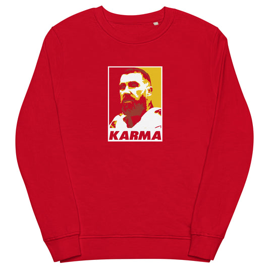 Unisex Red Kelce Karma Sweatshirt