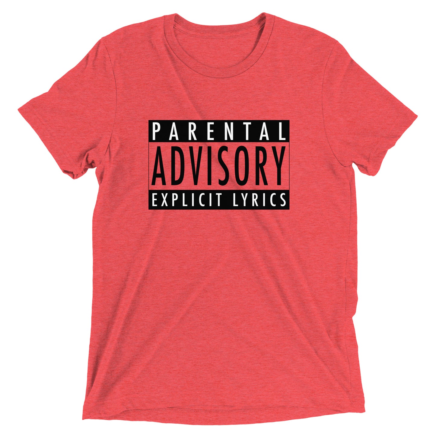 Parental Advisory Explicit Lyrics Tee | White Men Can't Jump