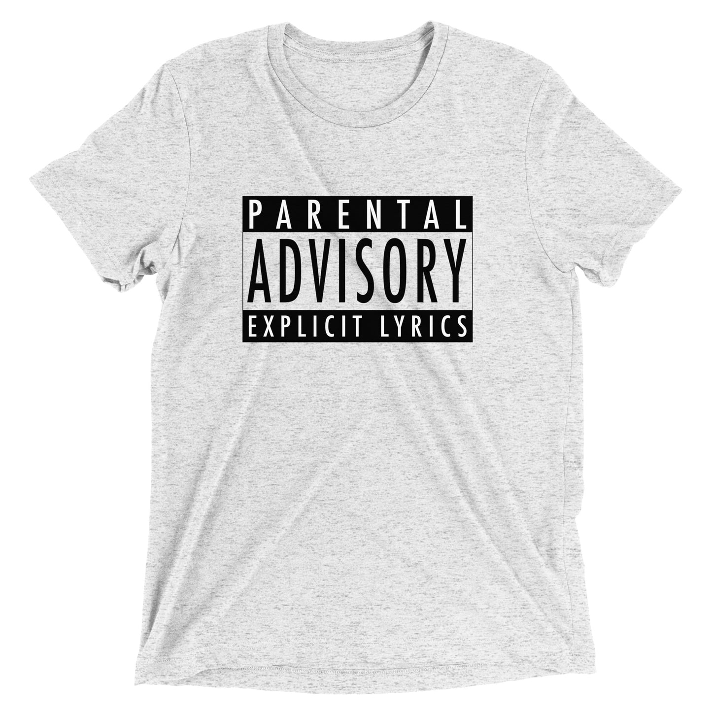 Parental Advisory Explicit Lyrics Tee | White Men Can't Jump